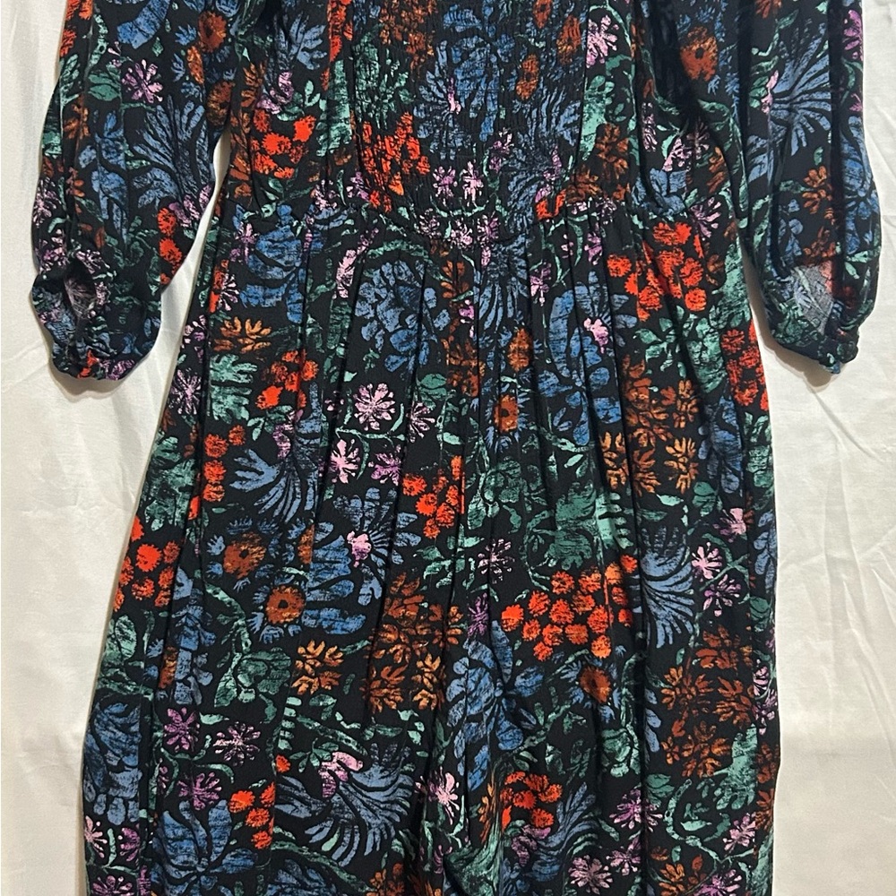 Floral Long Sleeve Dress